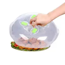 Горячая анти суп масло забрызганная микроволновая печь внутренняя верхняя крышка блюдо крышка с вентиляцией пара анти Муха Москитная защитная пластина крышка