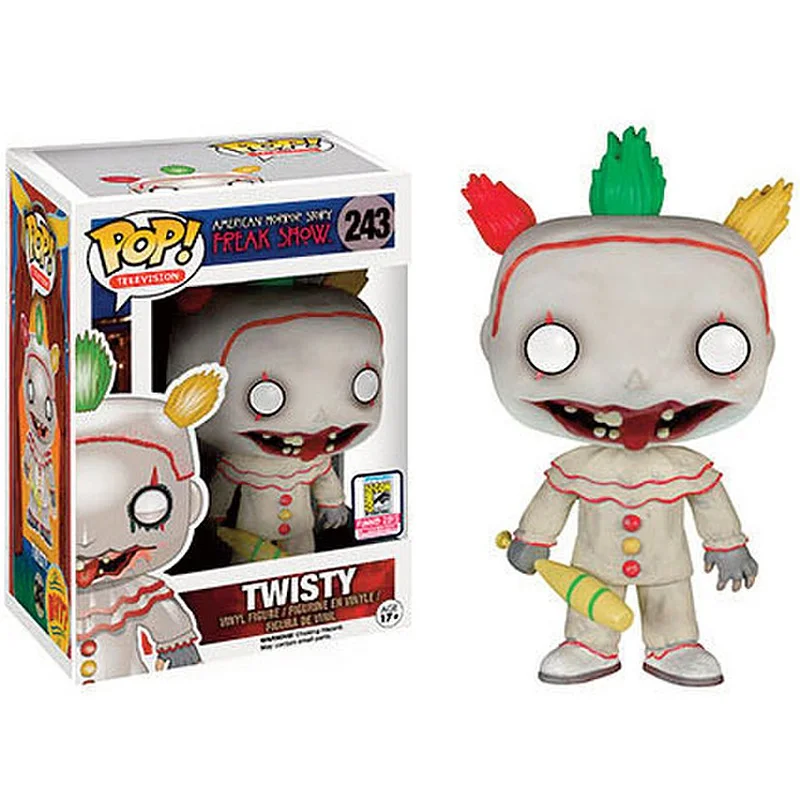 FUNKO POP American Horror Story извилистые 243 # клоун POP ТВ виниловые фигурки Модель Куклы Игрушки для рождественские подарки на день рождения
