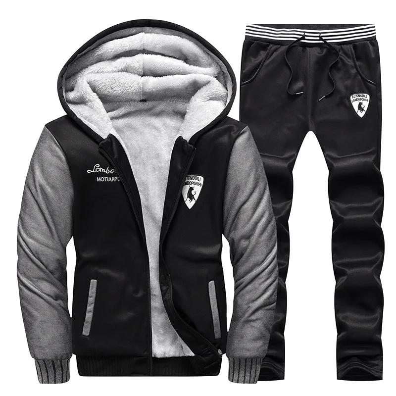 

2019 MEN'S Suit Trend Handsome Teenager Hooded Sports Clothing
