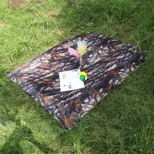 1 шт. складное водонепроницаемое пляжное дорожное одеяло Открытый портативный коврик для пикника и похода наземный коврик матрас наружная походная посуда