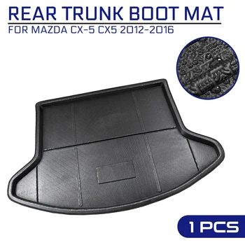 

Car Floor Mat Carpet For Mazda CX-5 CX5 2012 2013 2014 2015 2016 Rear Trunk Anti-mud Cover