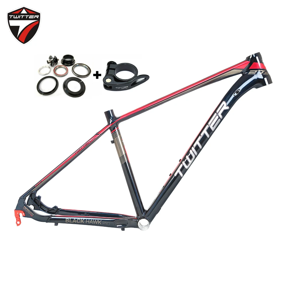 Твиттер черный ястреб AL7005 рамка 27 5 29er усиленный XC рычаг для Mtb сверкающий