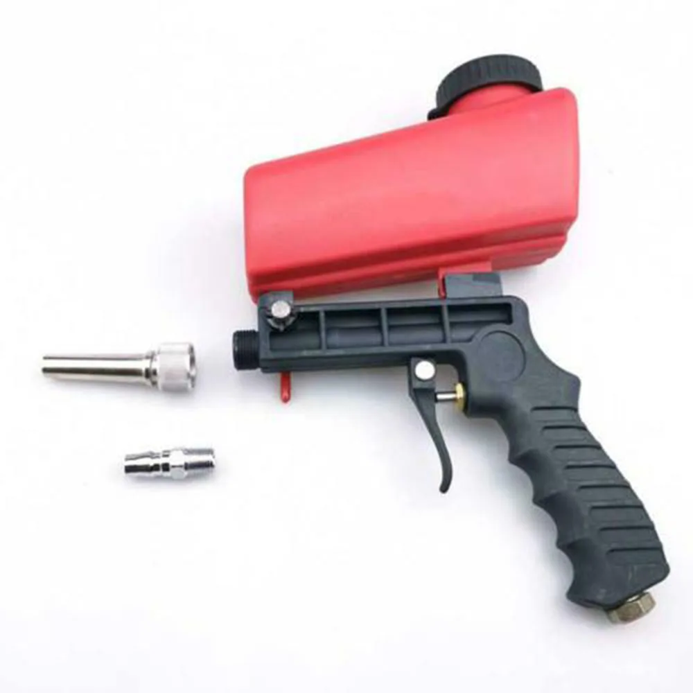 

Pneumatic Sand Blasting Machine 90psi Portable Gravity Lightweight Sandblasting