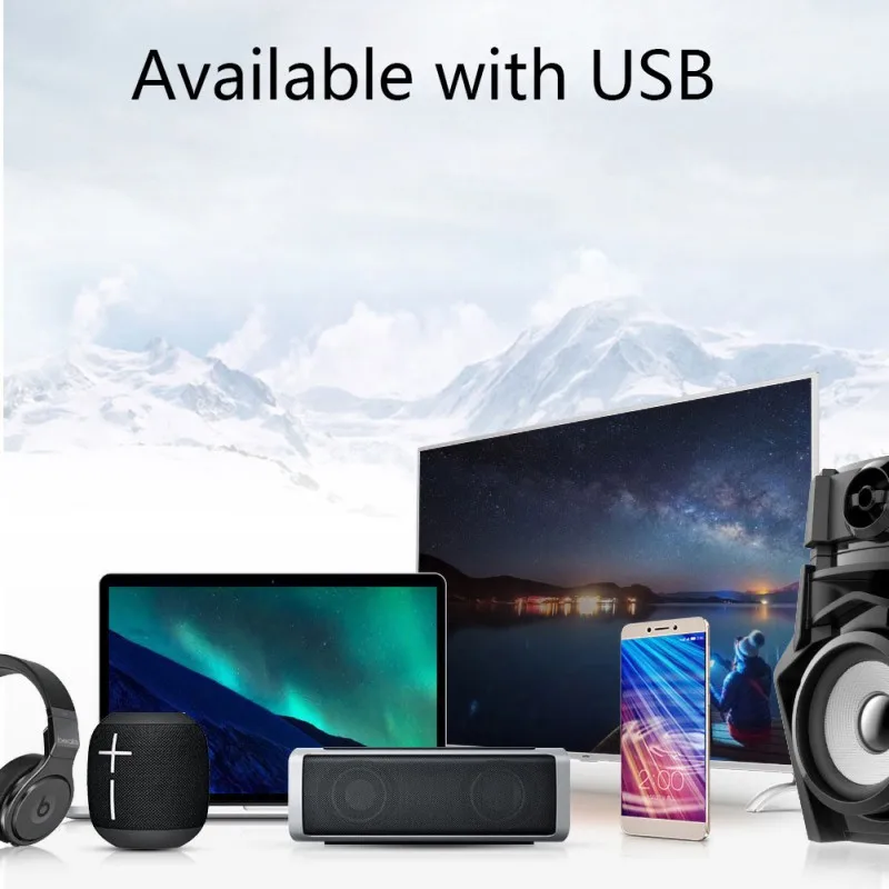 USB Bluetooth передатчик приемник стерео 3,5 мм разъем наушники настольный ноутбук ПК адаптер