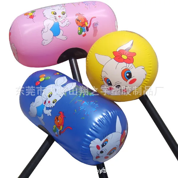 PVC Inflatable Hammer, Inflatable qian dun chui, Meteor Hammer, CHILDREN'S Toy