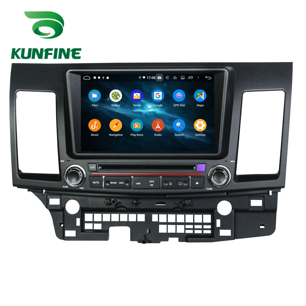 Android 9,0 Восьмиядерный 4 Гб ОЗУ 64 Гб ПЗУ автомобильный DVD GPS; Мультимедийный проигрыватель стерео для Mitsubishi Lancer 2006-2012 радио головное устройство