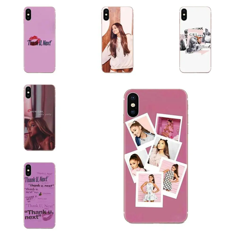 Силиконовый чехол для телефона Ariana Samsung Galaxy S9 S10 S20 Plus Ultra S6 S7 S8 Edge | Мобильные