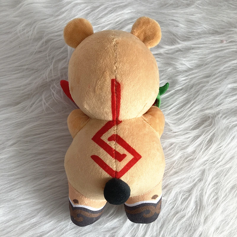 Anime Genshin Impact Xiangling Guoba Gouba Plush Doll 22CM Kawaii Cartoon Cosplay Accessories Toys, plush toy,plush doll