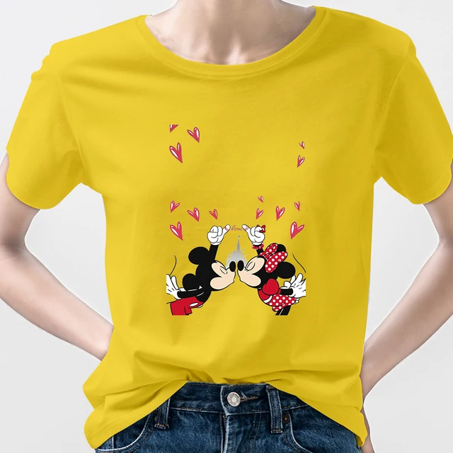 Yellow mickey mouse shirt Clearance