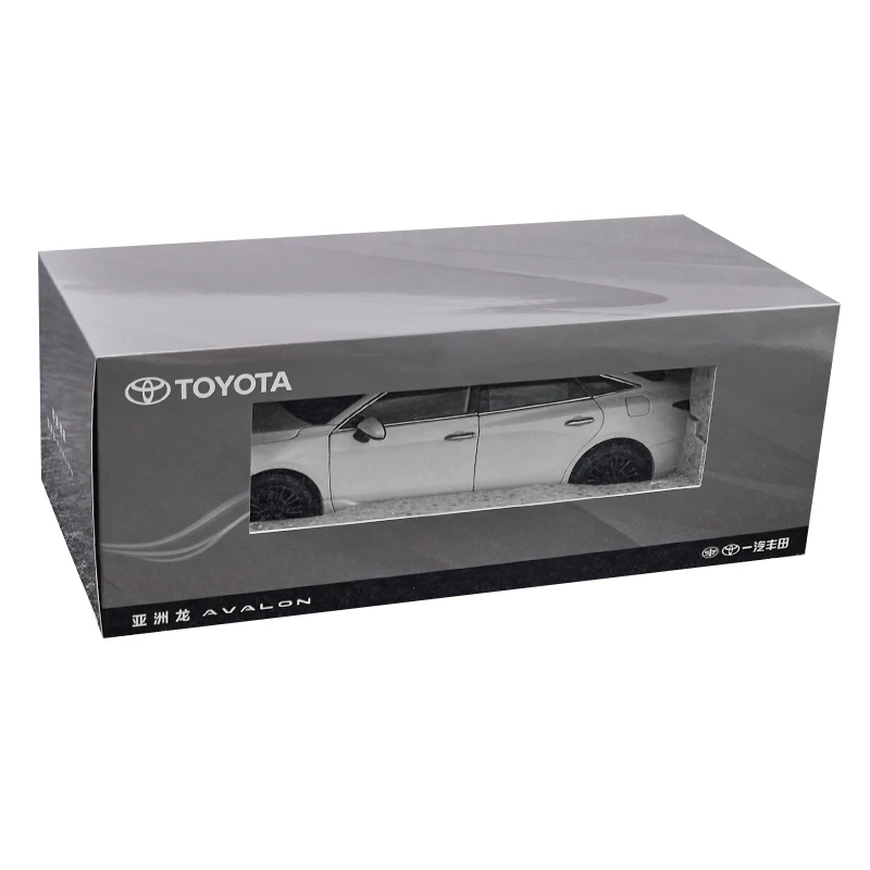 Оригинальная коробка 1:18 Высокая тщательно TOYOTA Avalon сплавочная модель автомобиля статические металлические модели автомобилей для Коллекционные вещи подарок