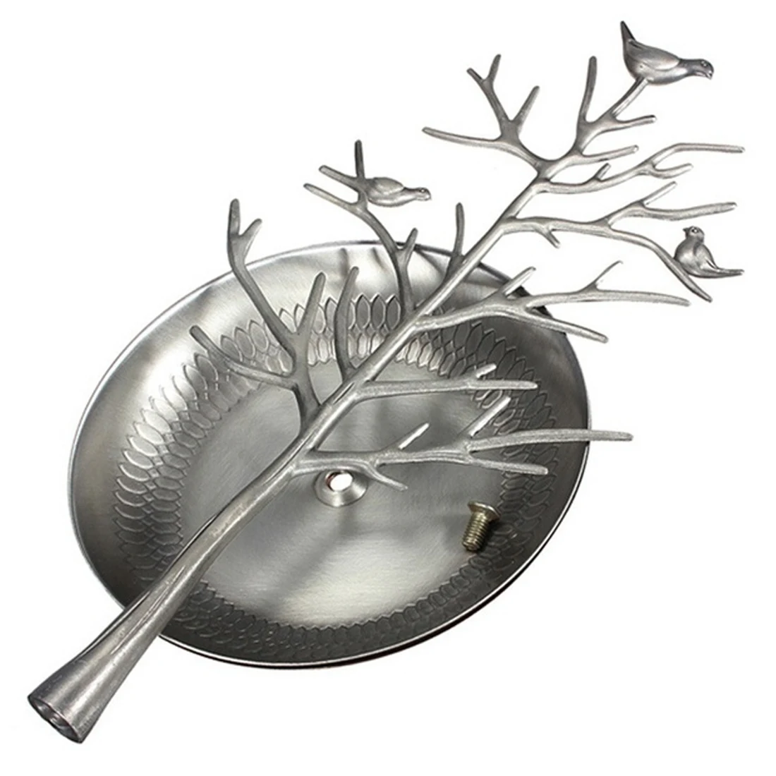  Hot Sale Jewelry Display Stand Rack Tree Bird Stand Iron Necklace Earring Holder Bracelet Fashion O