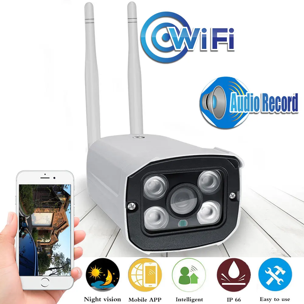 IP камера 1080P 720P HD Wi Fi ночное видение слот для TF карты|Камеры видеонаблюдения| |