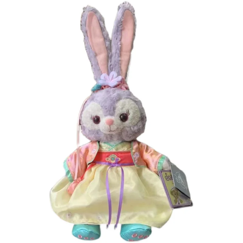 Disney Anime Cartoon StellaLou Rabbit Plush Toy Kawaii Ballet Clothing Bunny Soft Stuffed Doll  Children Gift 40cm