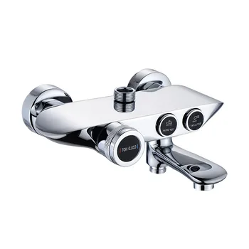 

Free Shipping YUJIE QX2100 High standard button three mods shower faucet bathroom hot and cold water shower faucet main body