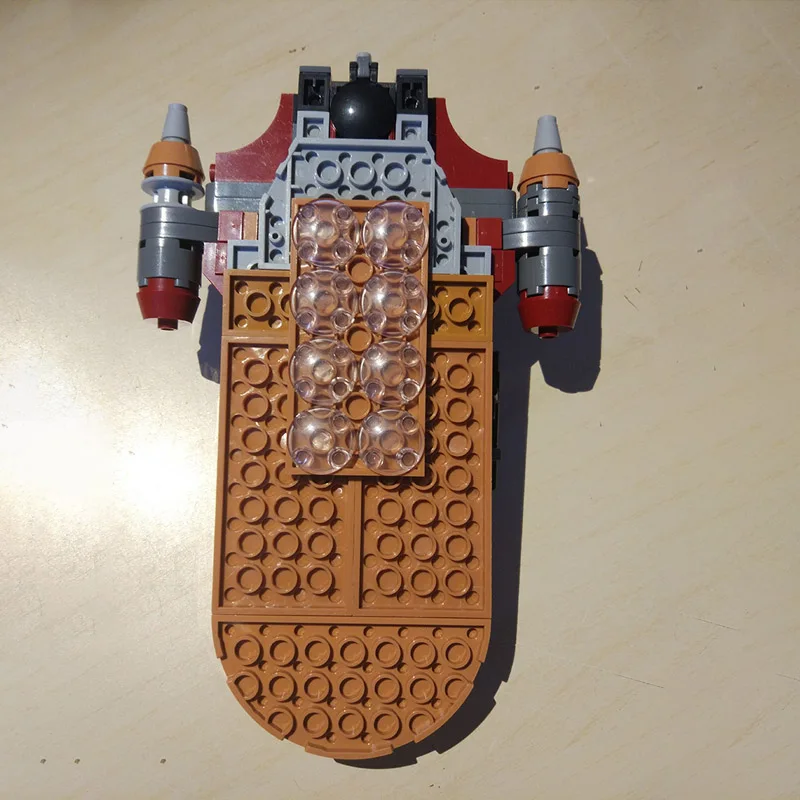 NEW MOC-56436 Space Plan X-34 Soro Suub Tan X-34 Landspeeder Fight DIY Building Blocks Minifigs Scale Airship Bricks Model Toys building block toys building block toy building blocks baseplate building block kits