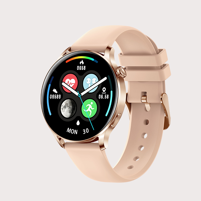 Fashion New Women Smart Watch Men Sports Waterproof Smart Watch Ladies Heart Rate Blood Pressure Bluetooth Call Watches+Box