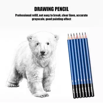 

35pcs Painting Tool Set Sketch Pencil Set Sketch Pencil Stationery Drawing Graffiti Student Professional Portable