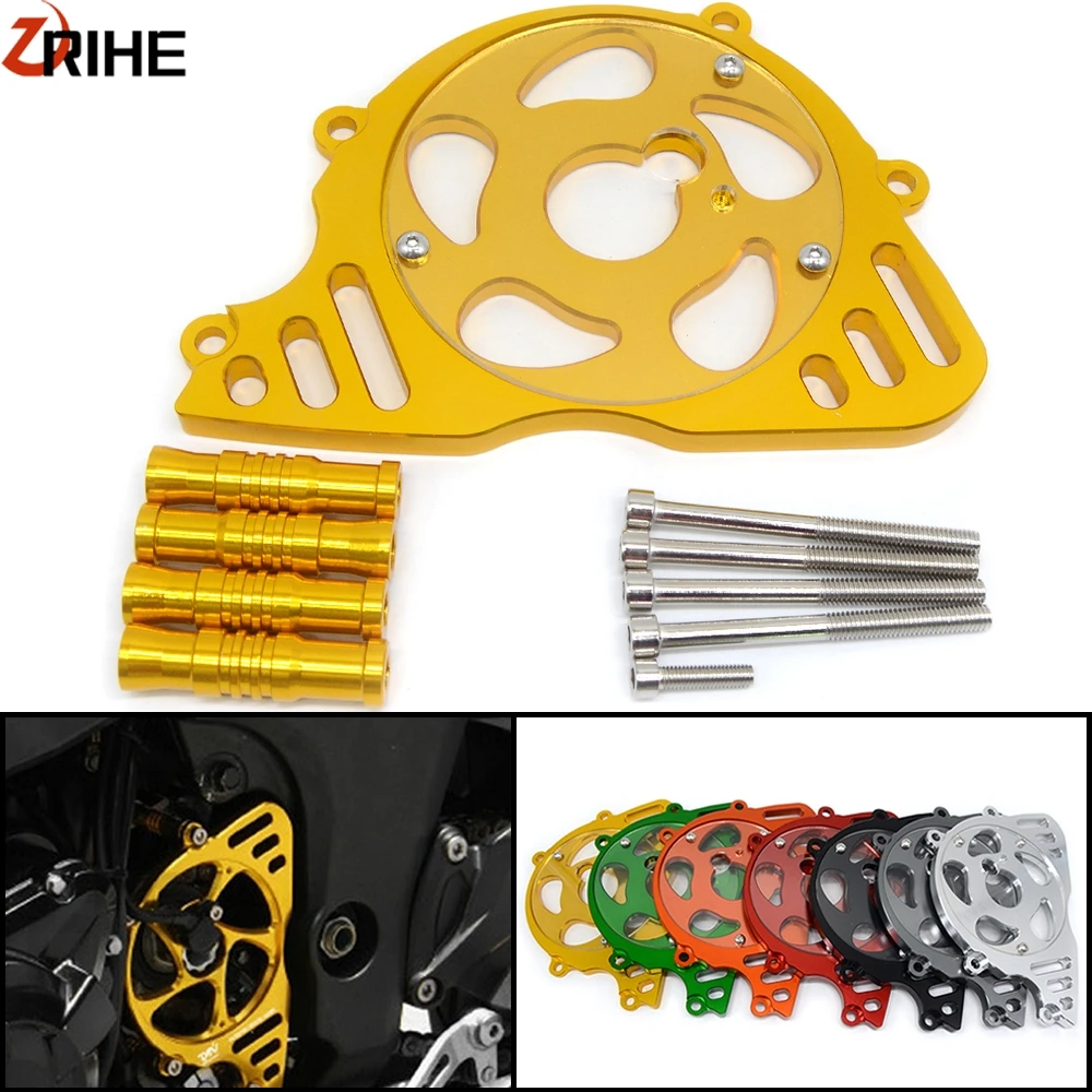 For KAWASAKI Z1000 Z 1000 2010 2011 2012 2013 2014-2016 Motorcycle Accessories Front Sprocket Chain Guard Cover Left Side Engine |