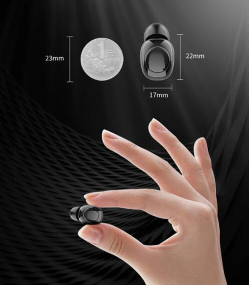 HiFi сверхлегкие беспроводные Bluetooth наушники-вкладыши Наушники IPX5 наушники TWS Handsfree Музыкальная гарнитура с микрофоном, зарядная док-станция