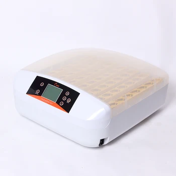 

All-In-One Intelligent Full-automatic Egg Incubator Hatcher 56 Eggs Hatching Machine for Chicken Duck Transparent Plastic
