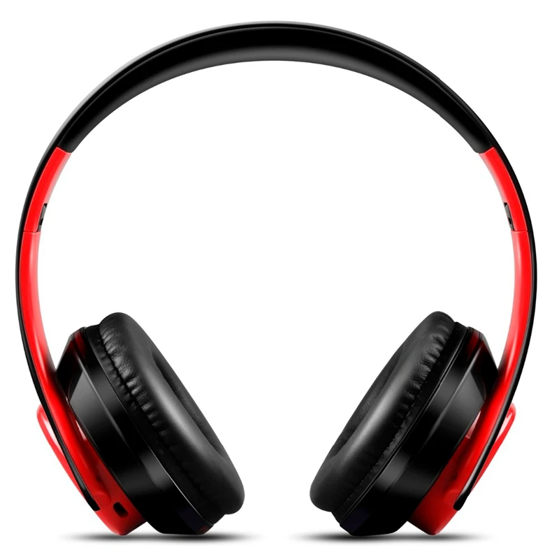 Wireless Stereo Bluetooth Over Ear Headphones With Microphone And Tf Card Play For Kids Children Women Men