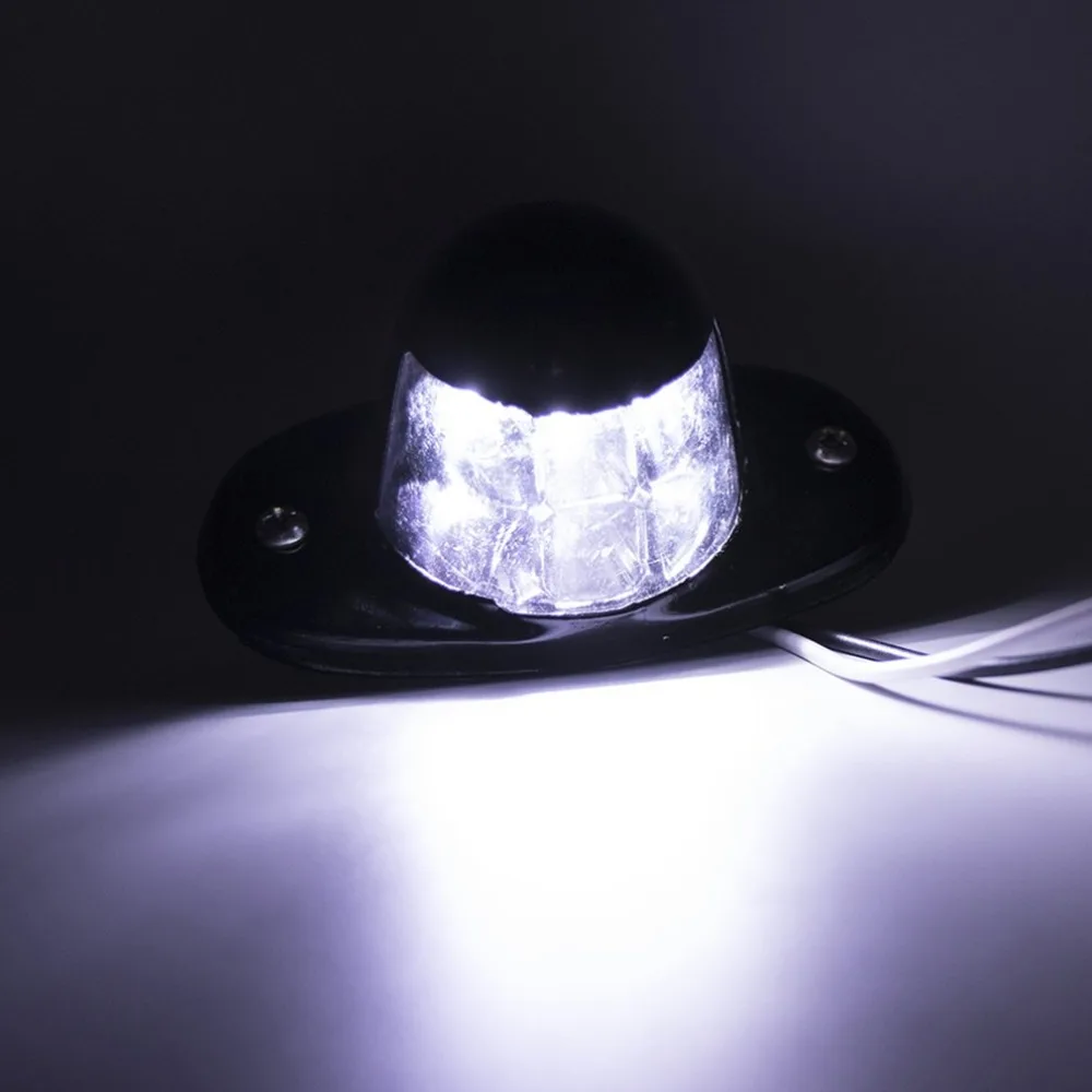12V белый 6LED подсветка салона автомобиля номерного знака для автомобиля