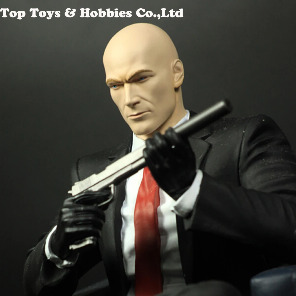 

ps4 Collectible Dreamer 1:6 Scale Hitman Killer 47 12" Male Action Figure full set with the head suit and gun model and the body