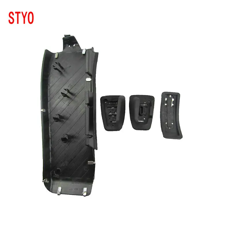 STYO Car Stainless Steel MT Pedal/AT pedal(Footrest+Gas+Clutch+Brake Pedal）For Audii A4 B8 S4 RS4 Q3 A5 S5 8T Q5 A6 C7 A7 S7 S6