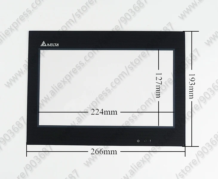 DOP-B10S615 Сенсорная панель дигитайзер для Delta DOP-B10S615 сенсорная стеклянная панель и накладка защитная пленка