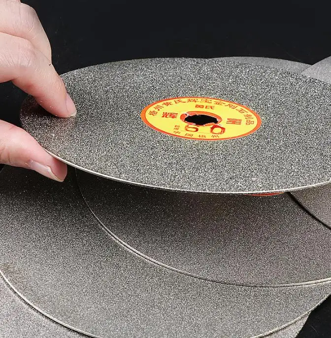 Diamond Polishing Disc 4pcs/set 240 800 1200 3000 Grit 6" Flat Lap Grinding Wheel Lapping Grinding Disc Tool Polishing Laps sanding discs