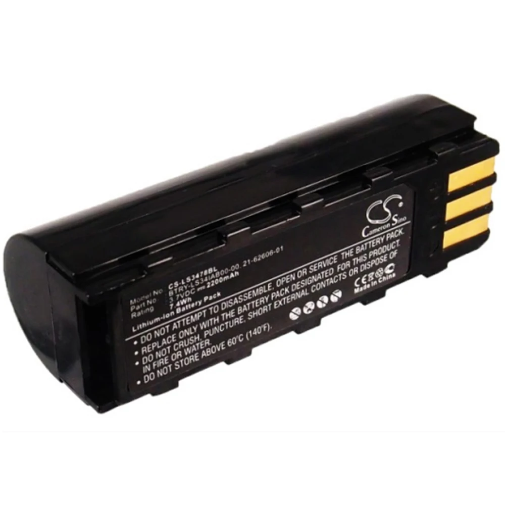 Новый 2200 мАч/8.14Wh батареи для символ CS-LS3478BL DS3478 DS3578 LS3478 заменитель сканера PN: 21-62606-01