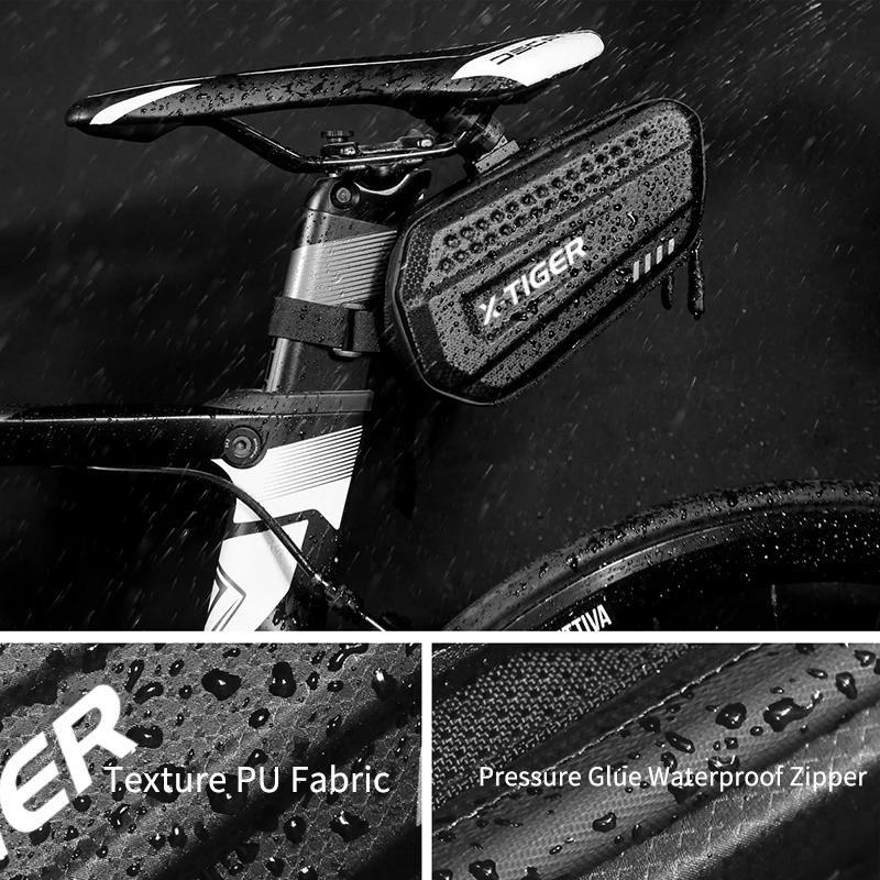 X TIGER MTB велосипедная Сумка водонепроницаемая задняя большая амортизирующая