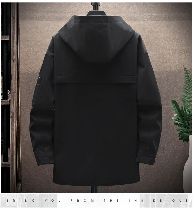 Short Zipper Windbreaker Oversize Coat Casual Harajuku Bomber Top Clothing Mens Streetwear Hip Hop Hooded Jackets 8 H7ae0a7b2936e464e9d7922e0c1c66ddeD