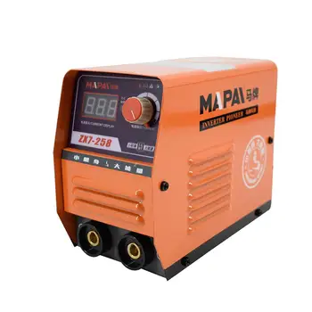 Buy QHTITEC 220V MMA Welder 140A ARC Welder Machine IGBT Digital Display LCD Hot Start Welder With Electrode Holder Work Clamp