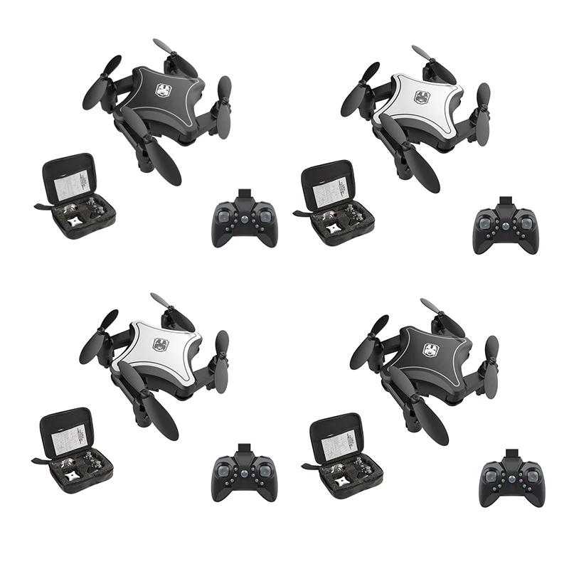 

Remote Control Mini Drone Aerial Aerial Pixel Folding Quadcopter HD Puzzle Remote Control Aircraft Toy