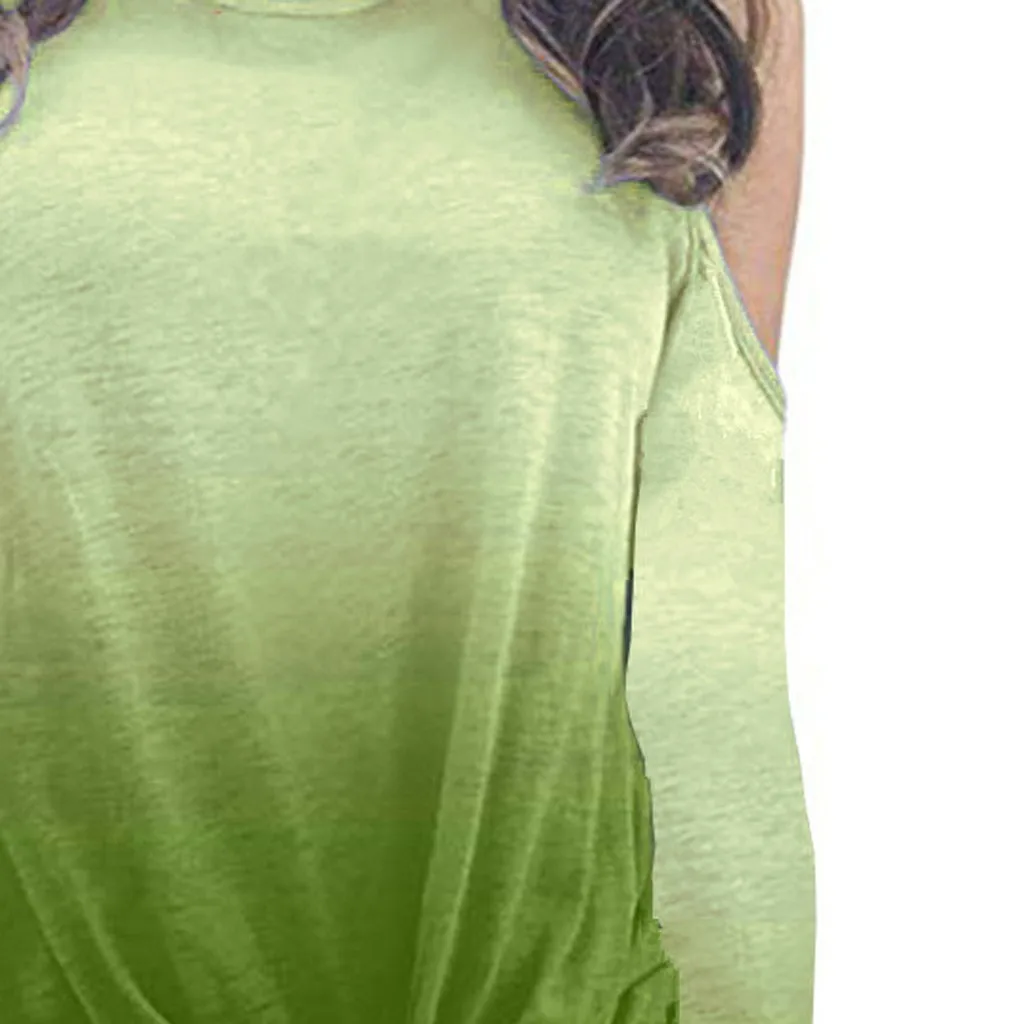 5Xl Женская блузка с открытыми плечами размера плюс, осенняя разноцветная рубашка с завязками, Повседневная блуза с длинным рукавом и круглым вырезом, топы, женская рубашка