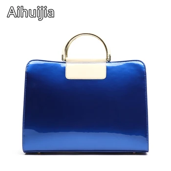 

Women Patent Leather Handbag Luxury Designer Mirror Shoulder Bags Fashion New Crossbody Bag for Womens 2020 Large Capacity Bolsa