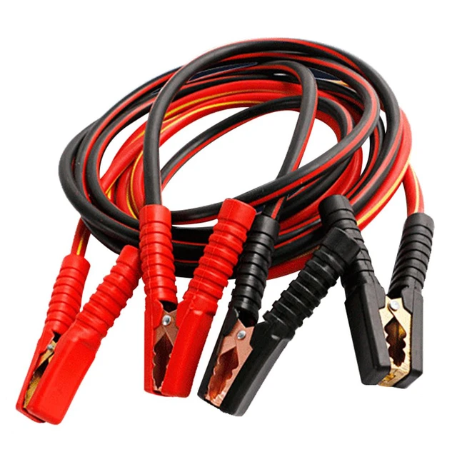 Cable de démarrage 2 pcs 1000 A pour batterie de voiture, moto et camping- voiture - Cdiscount Auto