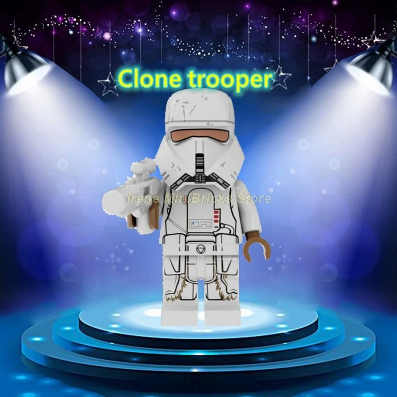 

Star Wars Clone Troopers Darth Vader Leia Luke Skywalker StarWars Toys For Children Building Blocks Star War Baby Education Toy