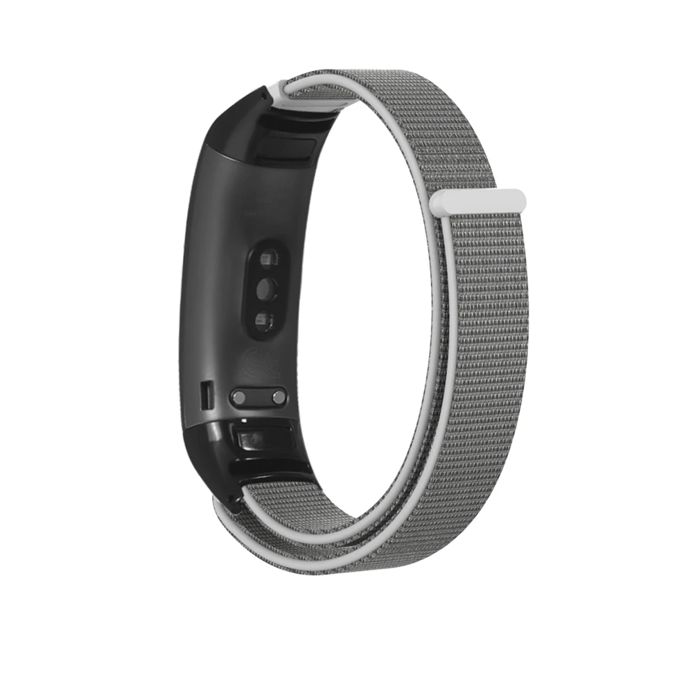 Gray Для Honor Band 4 5 Смарт-браслет нейлоновый ремешок для спортивных часов для Hornor Band 5 Band 4 смарт-Браслет фитнес-браслет умные аксессуары - Цвет: Gray