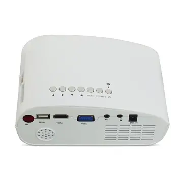 

802 Home Led Mini Micro Projector Portable Projector With Hdmi Tv Interface Supports Hd 1080P Projector