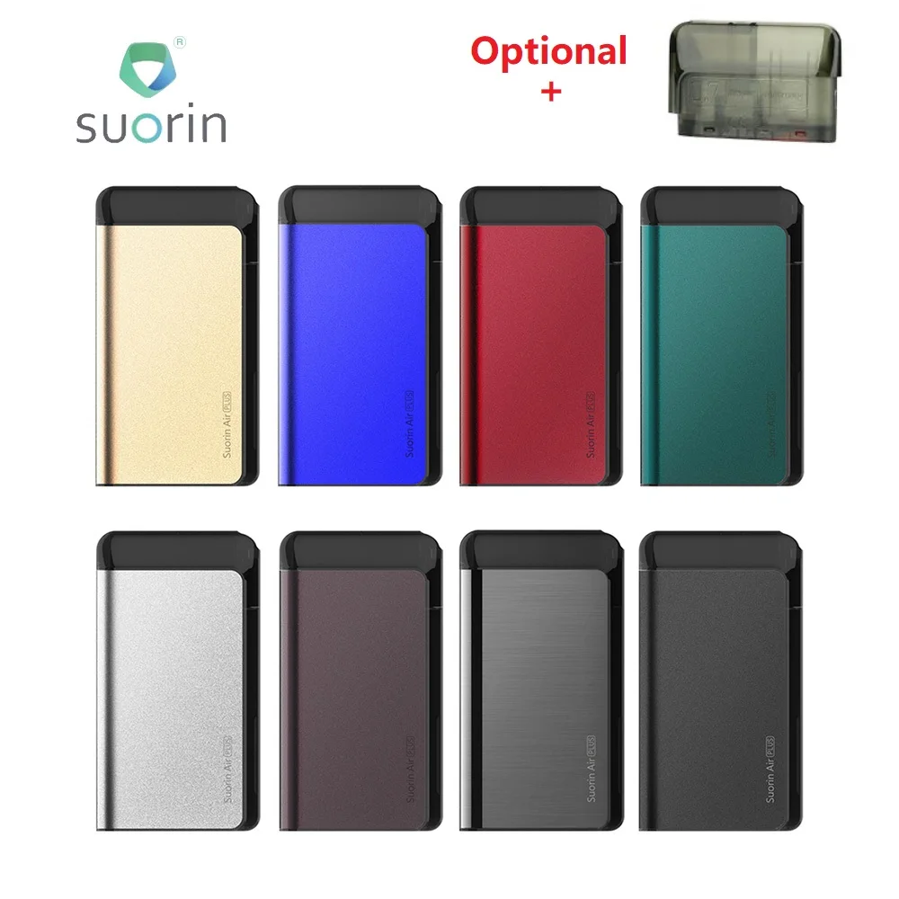 Оригинальный Suorin Air плюс комплект 930 мА/ч Батарея & 3 5 мл pod VS 400 2 вейп электронной