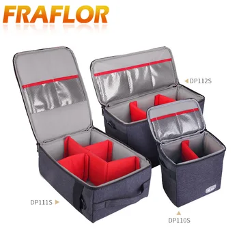 

Waterproof Multi-function Single-Shoulder Dual-Purpose Bag SLR DSLR Inner Padded Camera Bag Case with Insert Partition for Canon