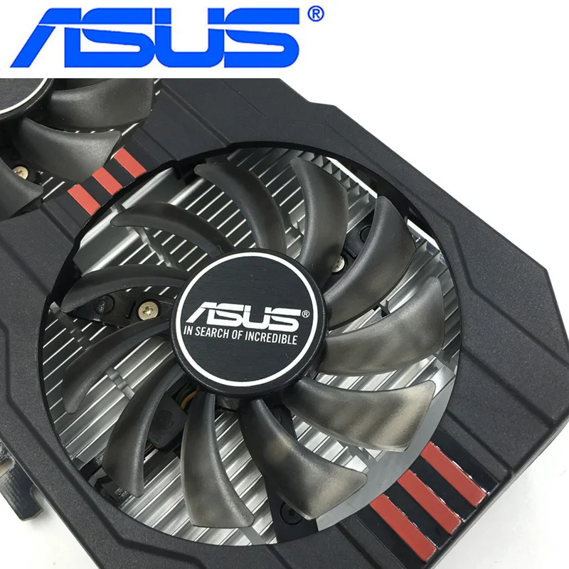 Видеокарта ASUS GTX 750Ti 2 Гб 128 бит GDDR5 видеокарты для nVIDIA Geforce GTX 750 Ti 2 Гб GTX750Ti 2 Гб VGA карты 1050 б/у