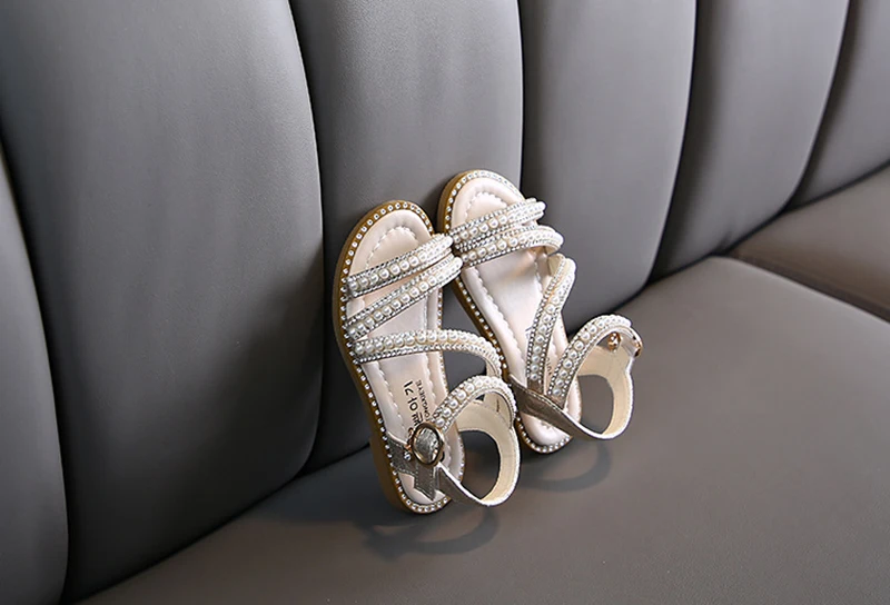 children's sandals near me Girl Sandals Summer Fashion Kids Baby Girls Bling Rhinestone Princess Single Sandals For Little Big Girl's Shoes children's shoes for sale