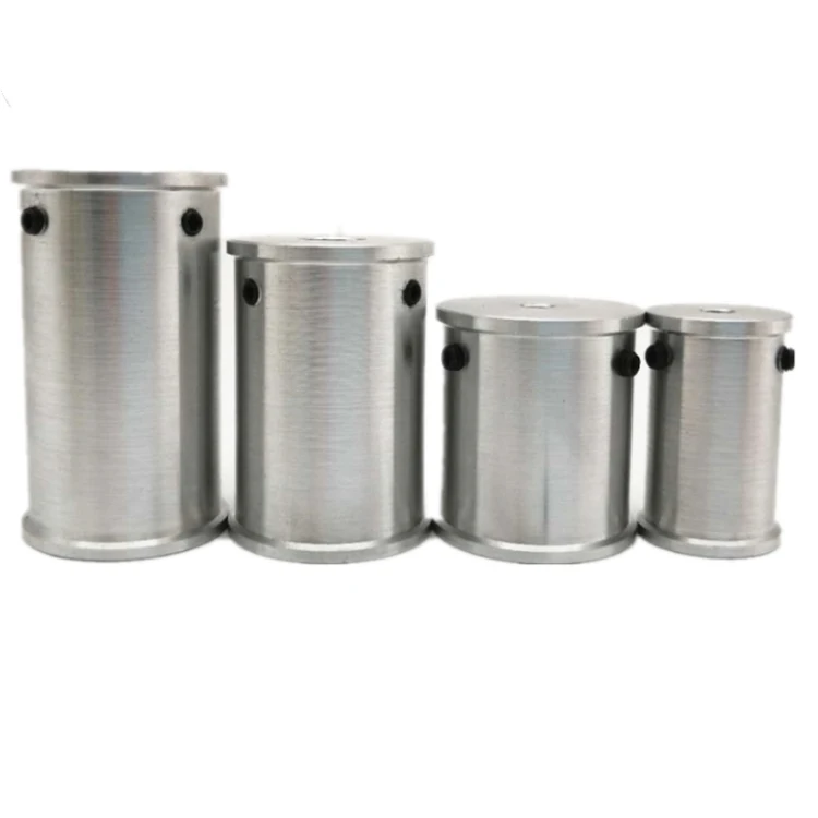 DIY micro belt drive wheel, mini small drive main wheel, motor spindle belt aluminum alloy power wheel