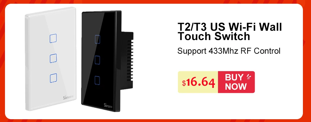 Itead SONOFF 4CH R3 Wifi Wireless Remote Control Relay Module Switch 4 Gang Channel Light Timer Switch Smart Home Automation