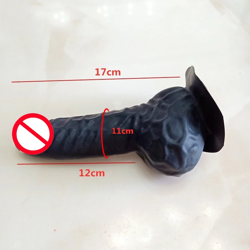 Latex Black or Transparent Penis Sheath Fetish Rubber Condom Cover S-LA107