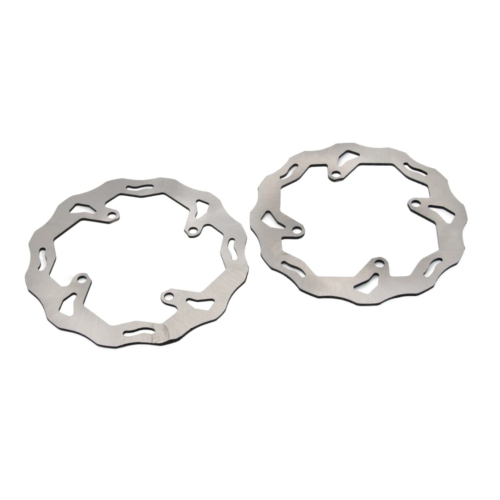Motorcycle Motocross 240mm Front And Rear Wavy Brake Disc Rotor For