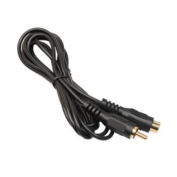 

Single Phono Extension Cable Lead - RCA Male to Female Plug to Socket
